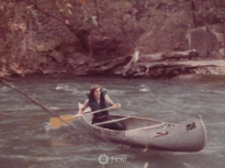 Canoeing on the Guadalupe in the 70's