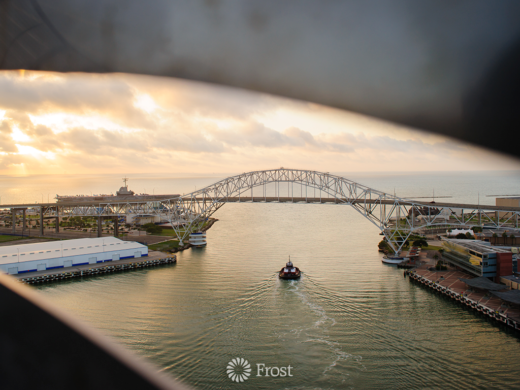 Old Harbor Bridge from New Harbor Bridge