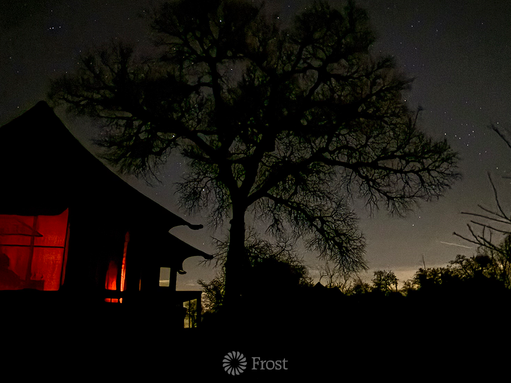 Twilight On the Pedernales River