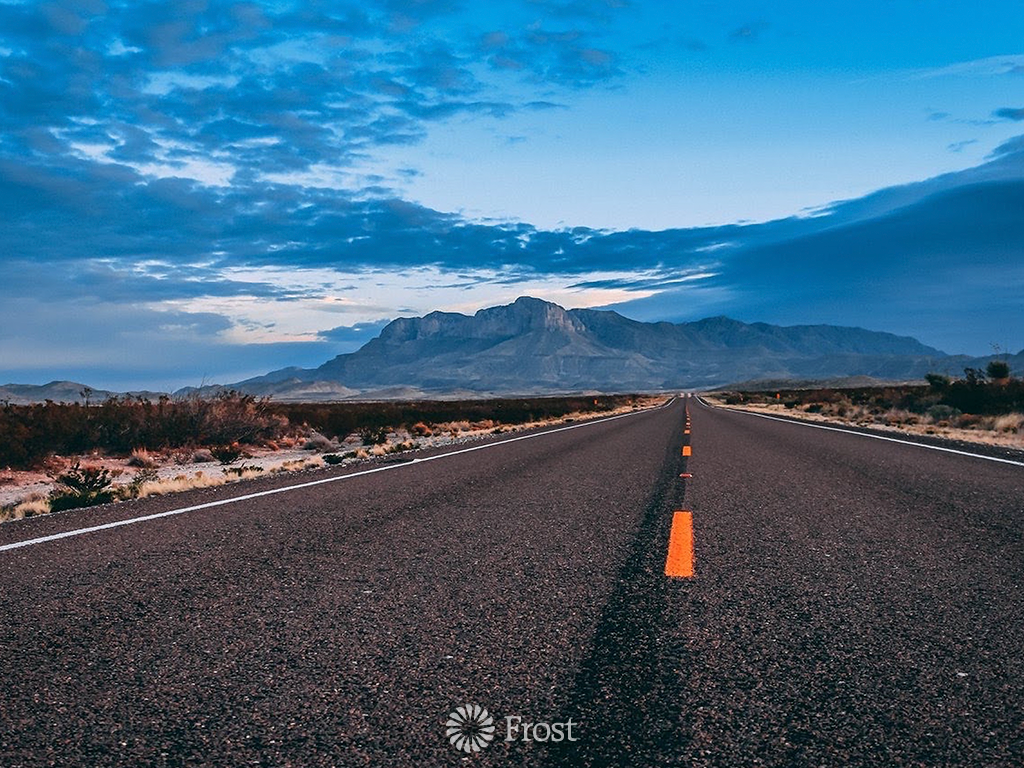 Highway 54 Looking Towards El Capitan